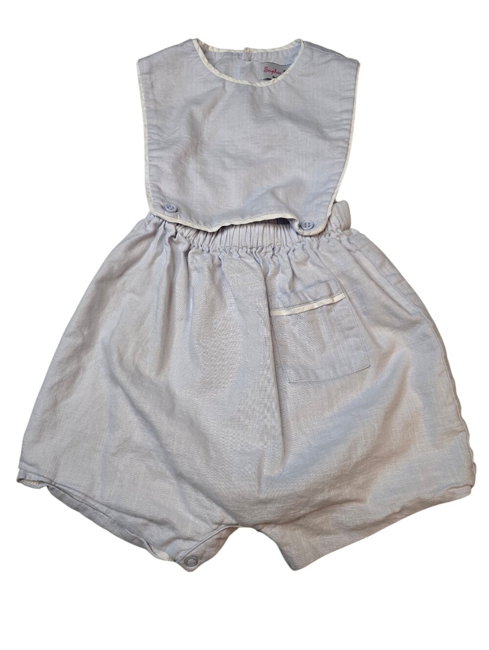 Sophie & Lucas Linen Romper